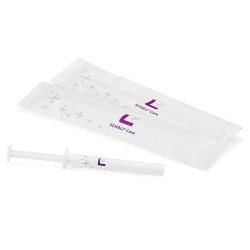 Photo Female liquid vaginal suppositories SCHALI®-FH in disposable single-dose container, front side