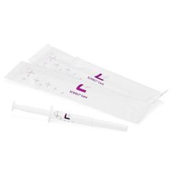 Photo Male liquid rectal suppositories SCHALI®-FV in disposable single-dose container, front side